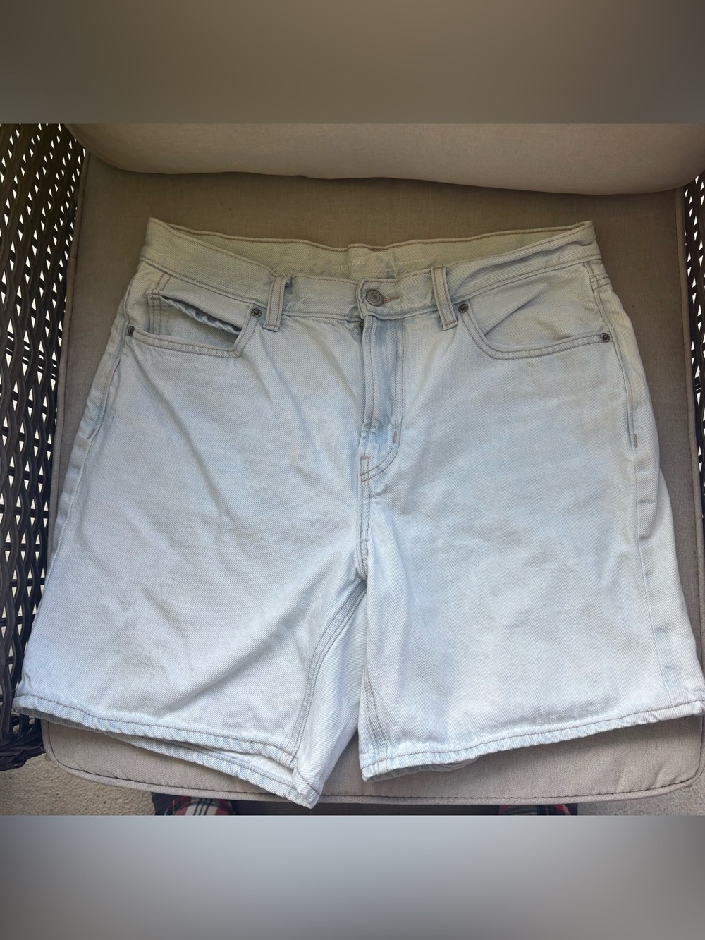Old Navy Light Wash women’s Denim Jorts Shorts